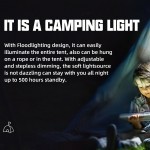 WUBEN F5 Power Bank Camping Light