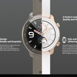Amazfit GTR 42mm Swarovski Edition- Smartwatch